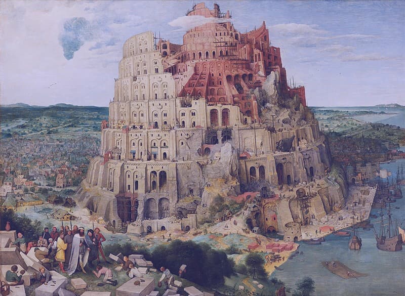The Tower of Babel by Pieter Bruegel the Elde