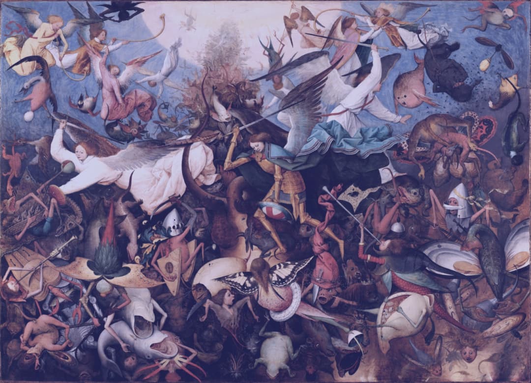 The Fall of the Rebel Angels by Pieter Bruegel the Elder