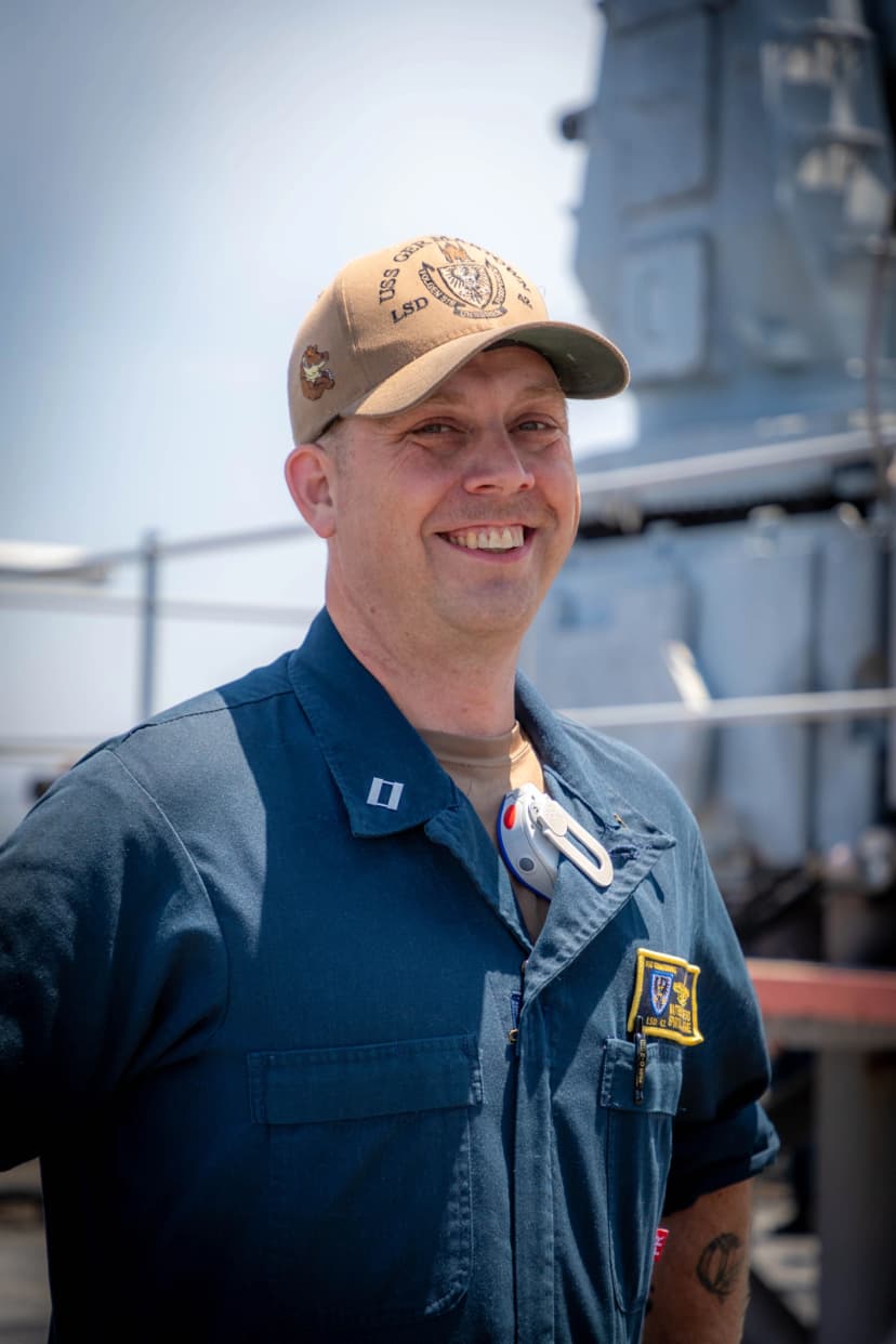 Chaplain of the USS Germantown