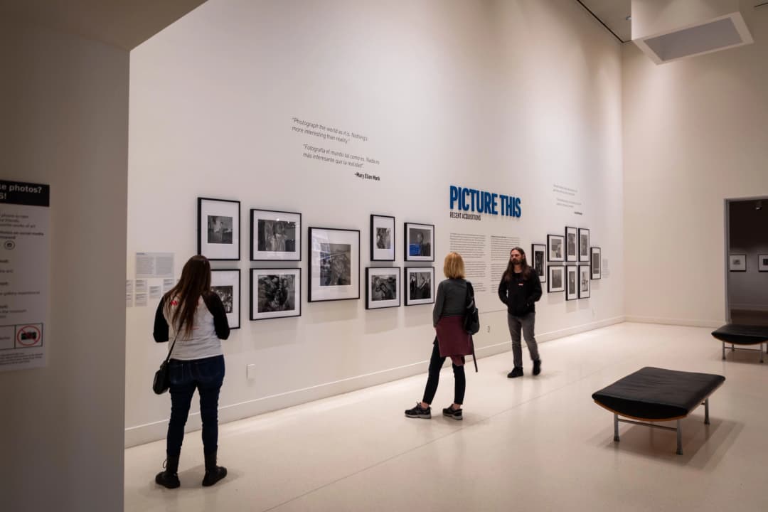 Museum of Photographic Arts (MoPA) at the San Diego Museum of Art lobby