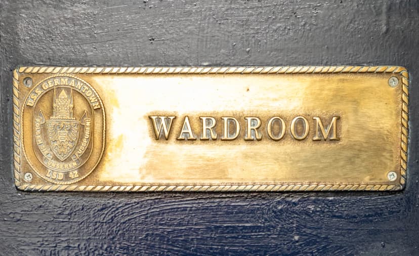 Wardroom door