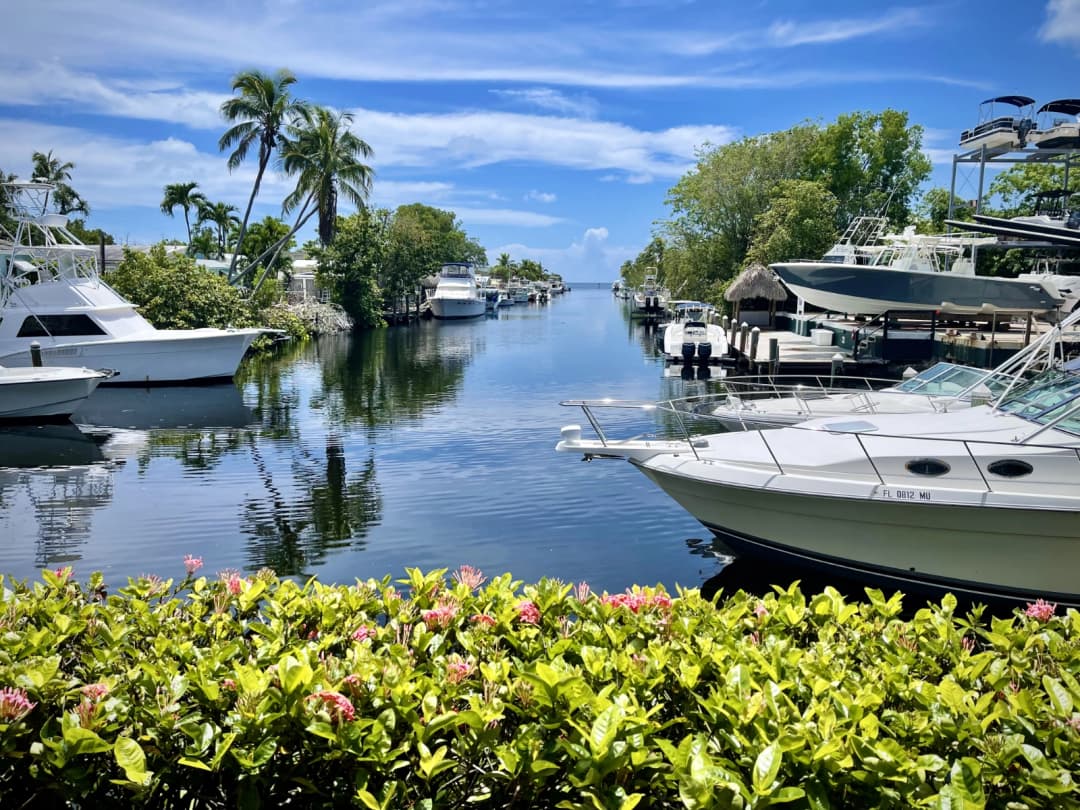 Garden Cove Marina in Key Largo