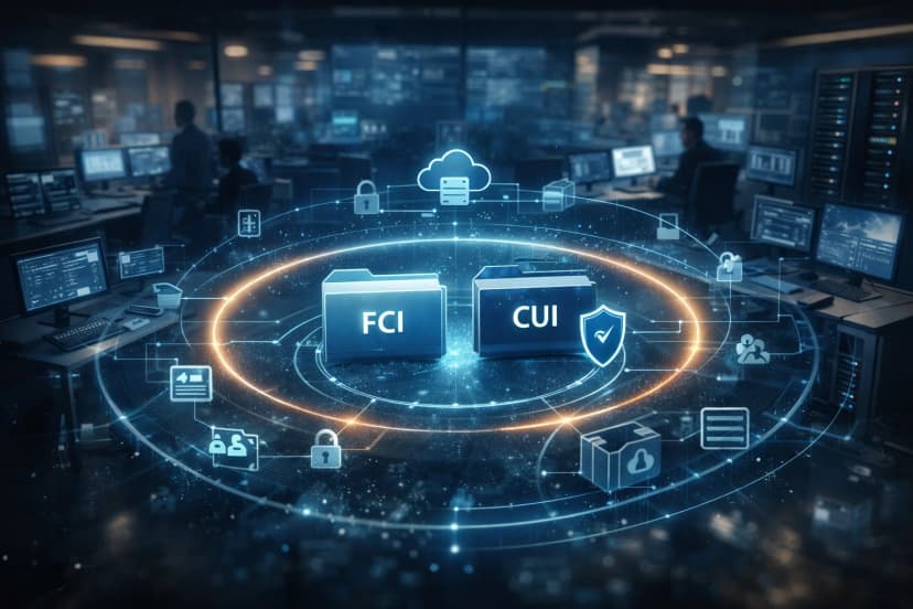FCI and CUI data at the center of an expanding compliance boundary.