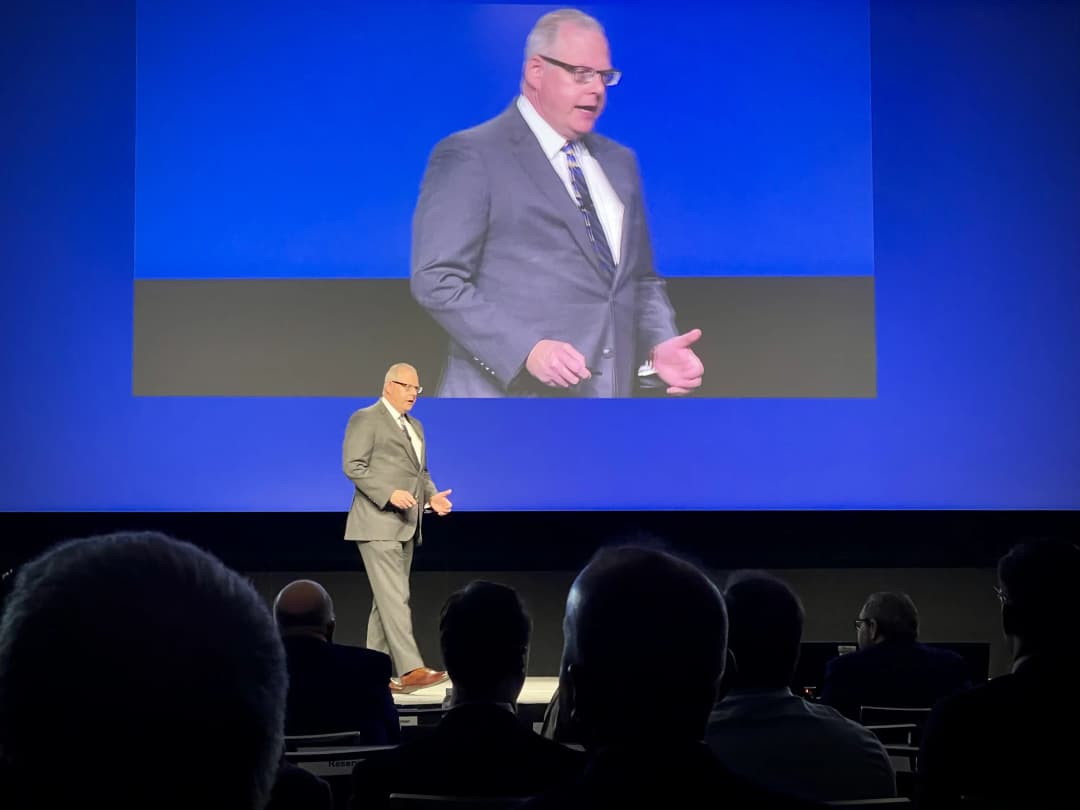 Honorable John Sherman speaking at DODIIS Worldwide 2023
